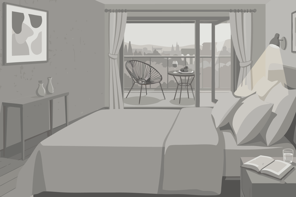 Apartamento de 4 dormitorios - Ático